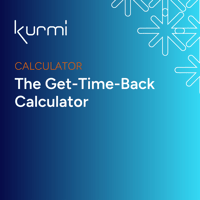 Get the time back calculator